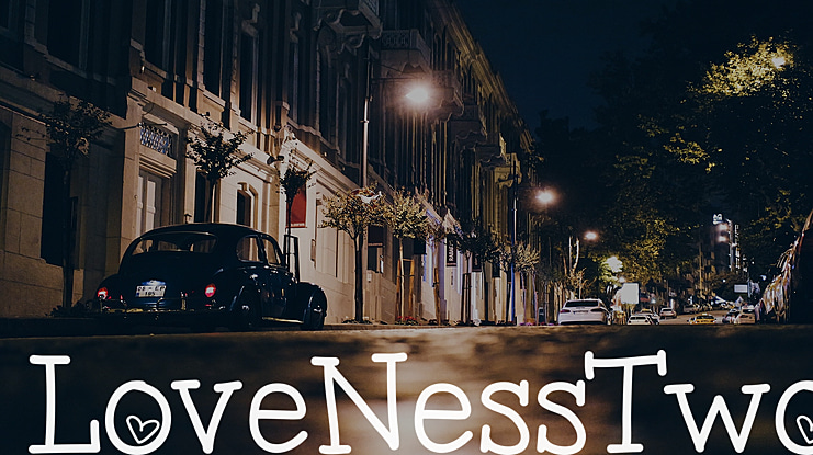 LoveNessTwo Font