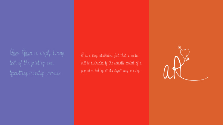 JessyHeart Font Family