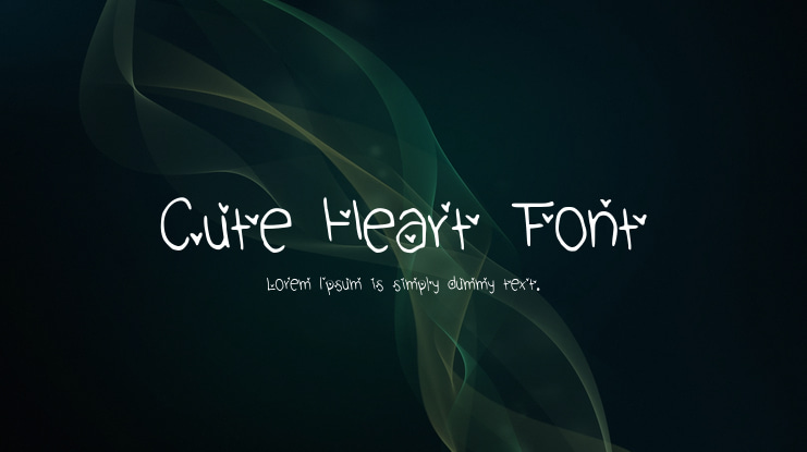 Cute_Heart_Font Font