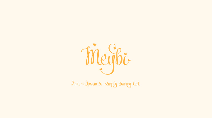 Meybi Font