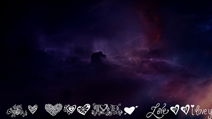 KG Heart Doodles Font