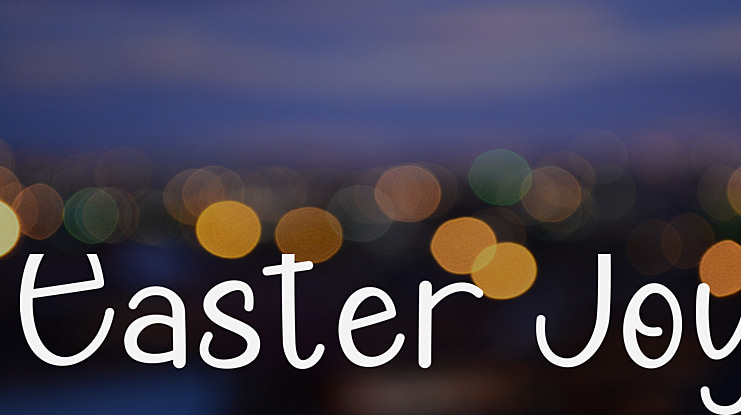 Easter Joy Font