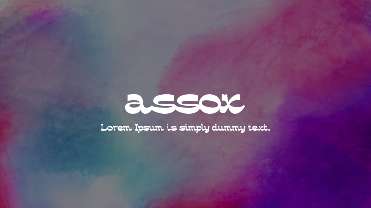 assox Font