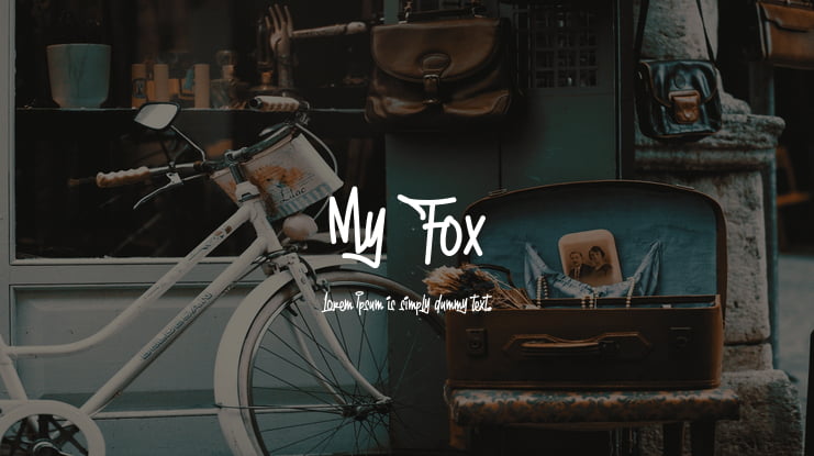My Fox Font