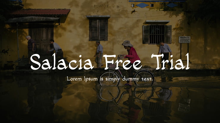 Salacia Free Trial Font