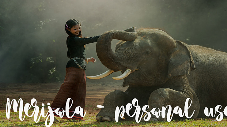 Merijola - personal use Font