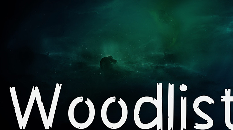 Woodlist Font