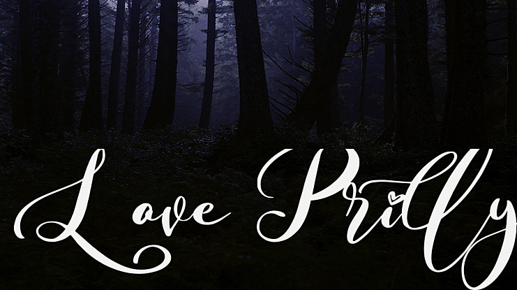 Love Prilly Font