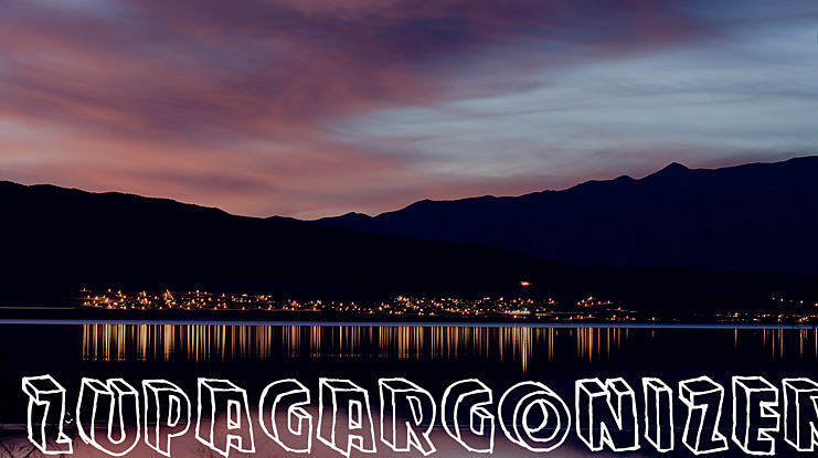Zupagargonizer Font Family
