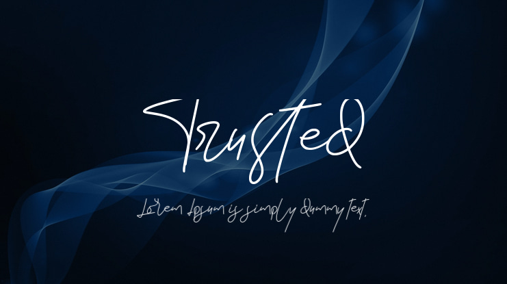 Trusted Font
