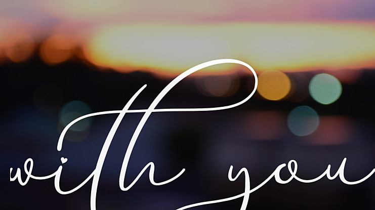 with you Font