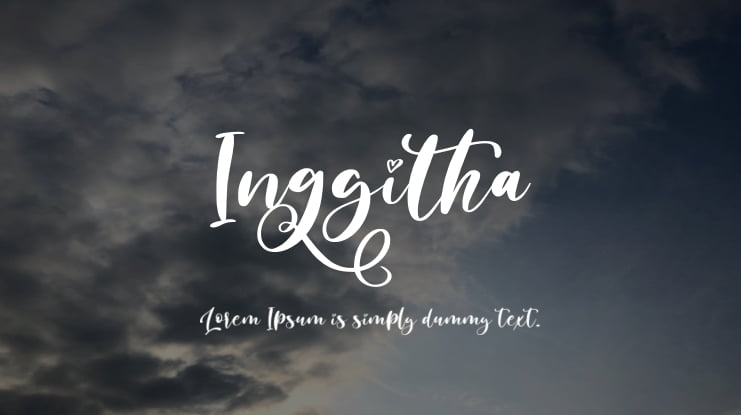 Inggitha Font