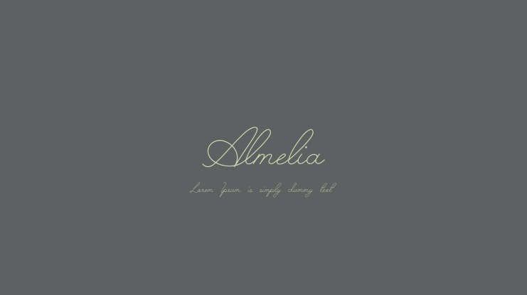 Almelia Font
