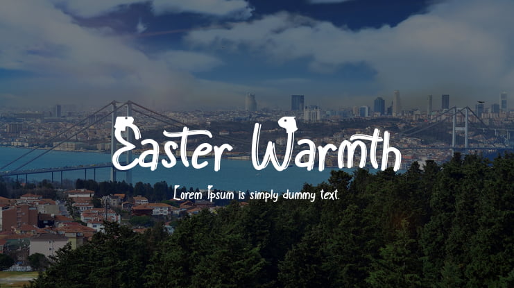 Easter Warmth Font