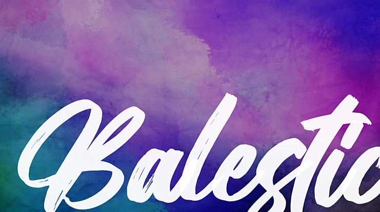 Balestic Font