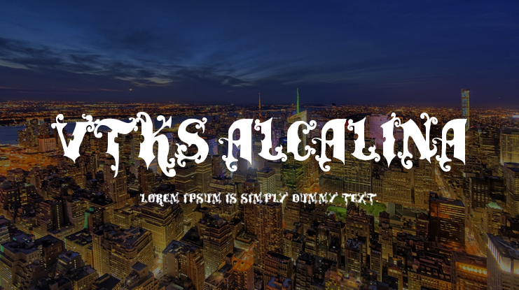 VTKS Alcalina Font