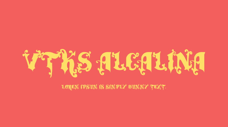 VTKS Alcalina Font