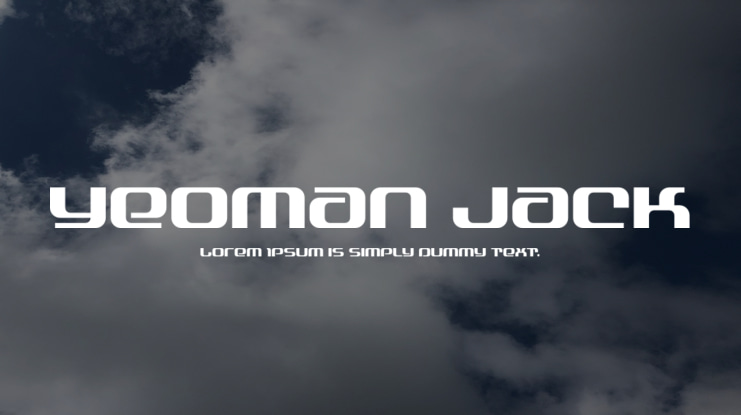 Yeoman Jack Font Family
