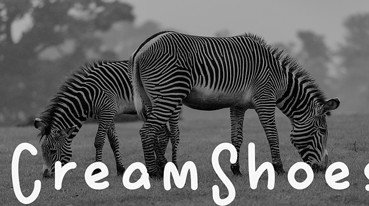 CreamShoes Font