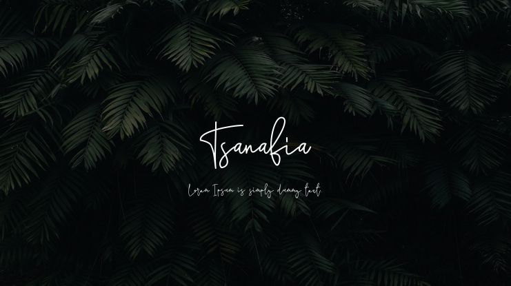 Tsanafia Font