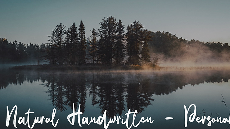 Natural Handwritten - Personal Font