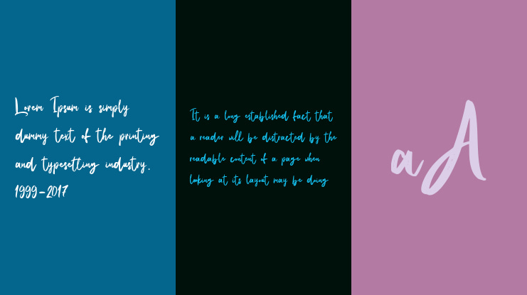 Natural Handwritten - Personal Font