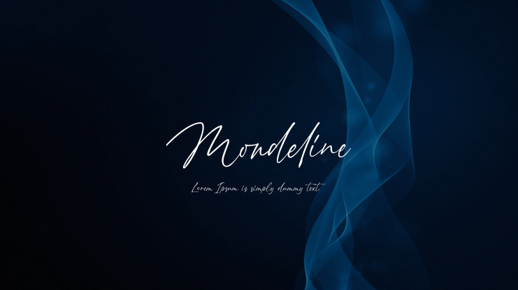 Mondeline Font