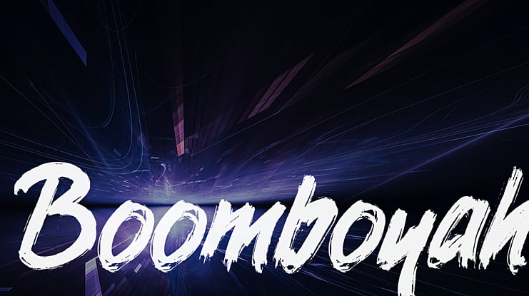 Boomboyah Font