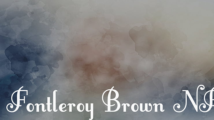 Fontleroy Brown NF Font
