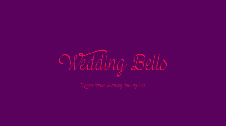 Wedding Bells Font