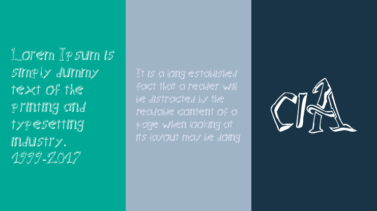 Raslani Destroyed Souls Font