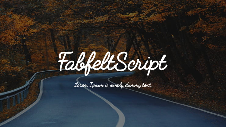 FabfeltScript Font