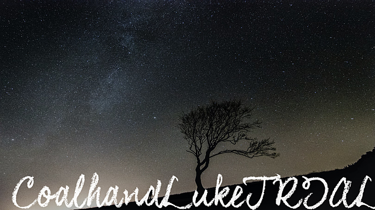 CoalhandLukeTRIAL Font