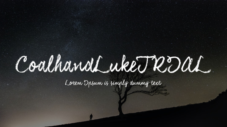 CoalhandLukeTRIAL Font