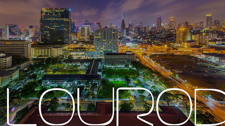 Lourod Font