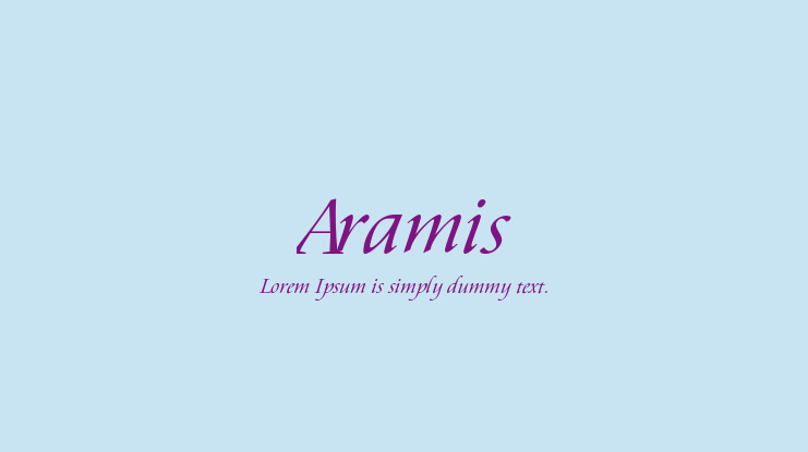 Aramis Font