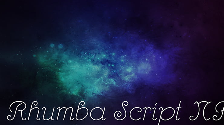 Rhumba Script NF Font