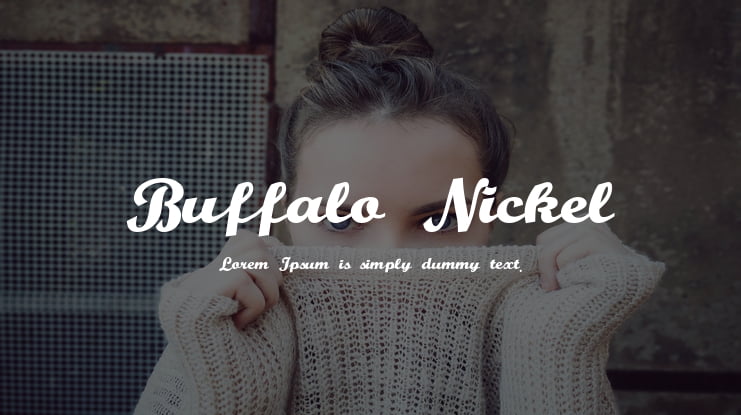 Buffalo Nickel Font