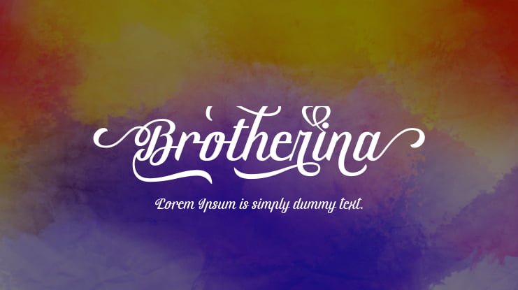 Brotherina Font