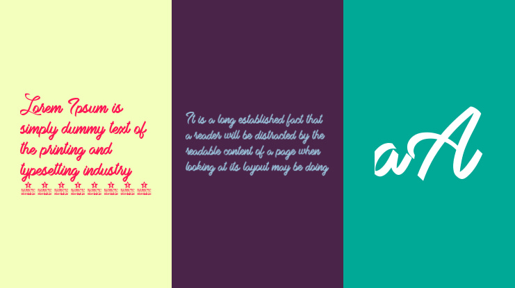 Bella Donna Personal Use Font