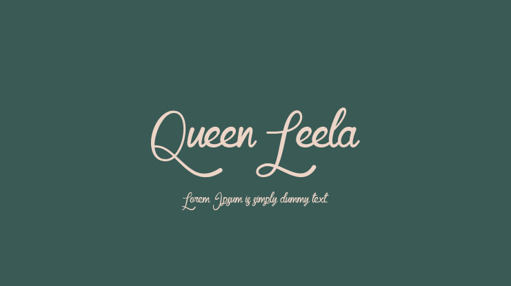 Queen Leela Font