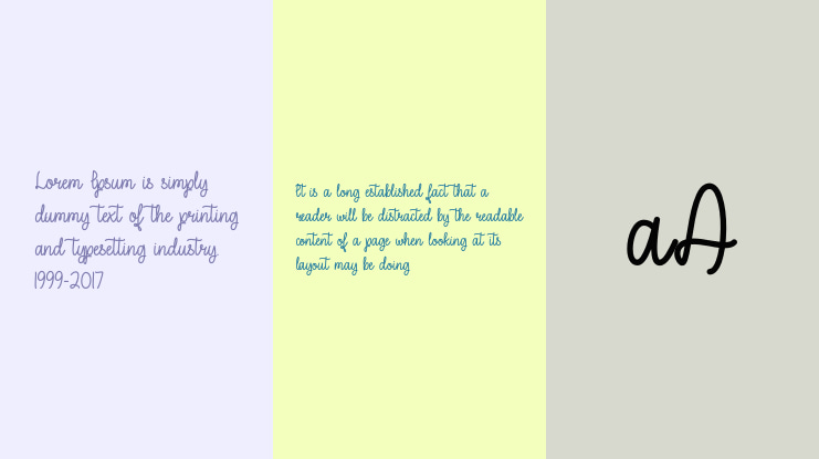 A Perfect Place Font