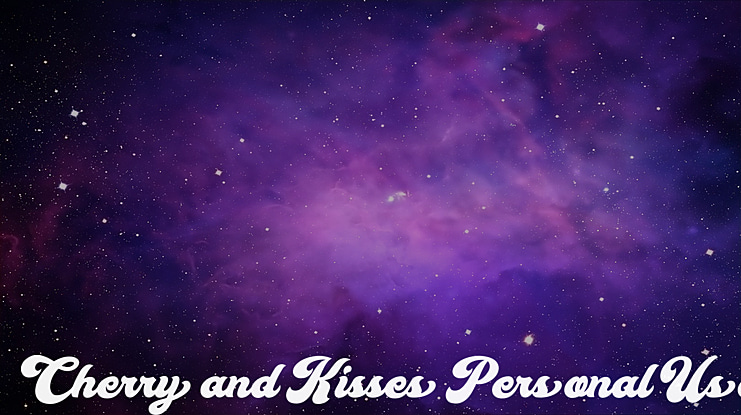 Cherry and Kisses Personal Use Font