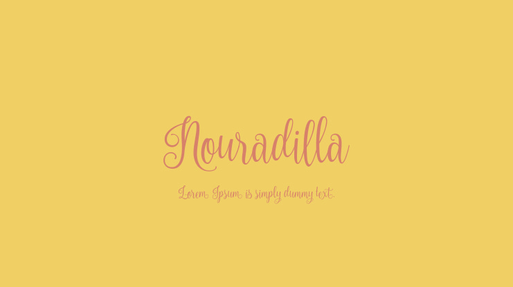 Nouradilla Font