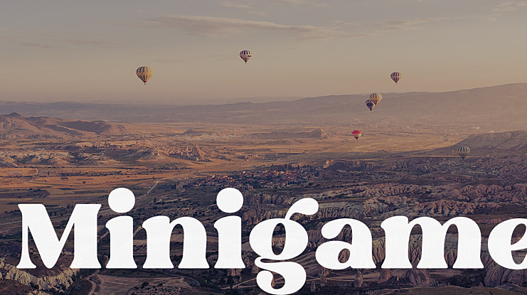 Minigame Font Family