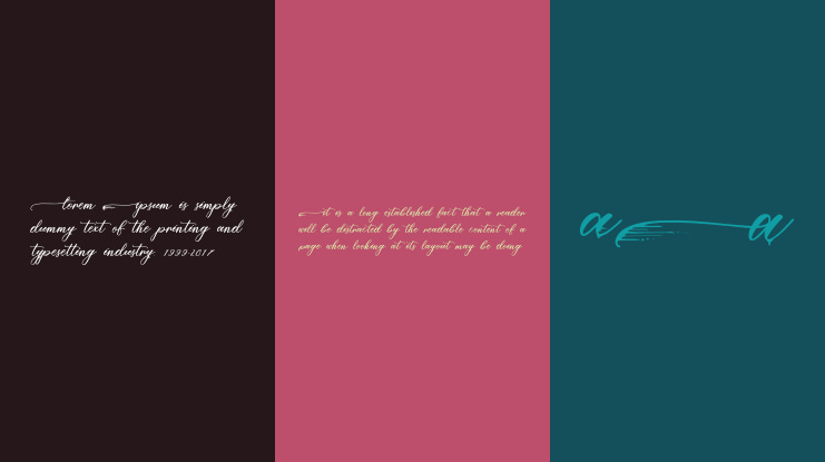 Piasley - Personal Use Font