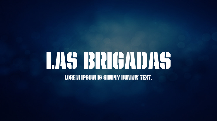 Las Brigadas Font
