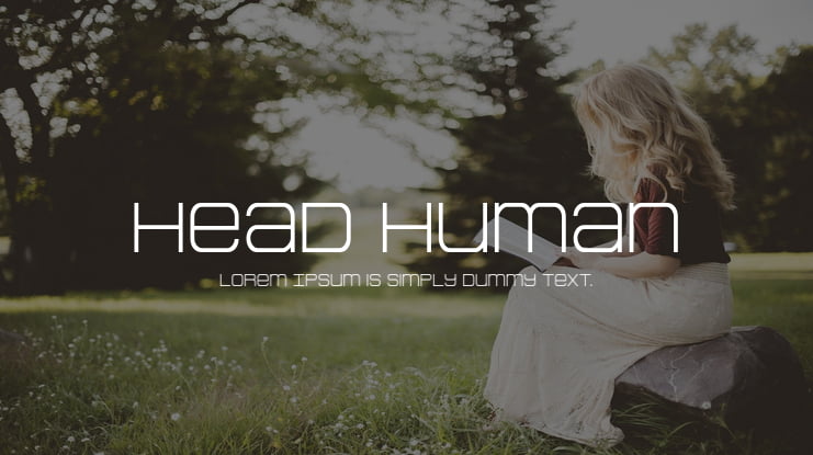 Head Human Font Family