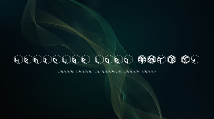 Hemicube Logo PERSONAL USE ONLY Font Family
