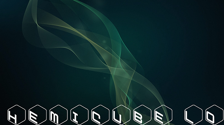 Hemicube Logo PERSONAL USE ONLY Font Family